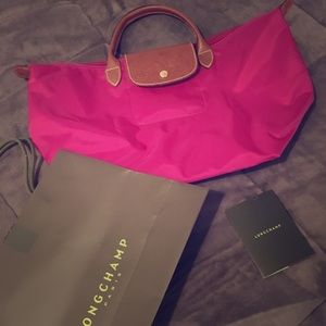 Longchamp Le Pliage, Medium size, short handle